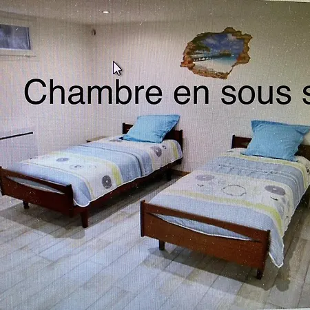 아파트 4 Personnes Les Bains *